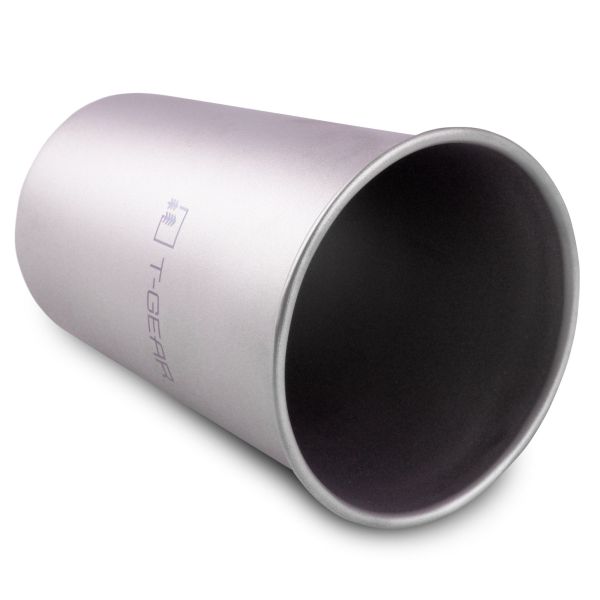 Стакан титановый T-Gear Titanium Beer Cup 300, Объем, л: 0.3, Варианты:  , Страна-производитель: КИТАЙ, изображение 2