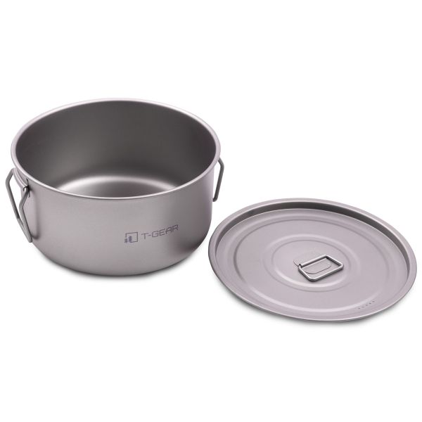 Кастрюля титановая T-Gear Titanium Pot 2000, изображение 4