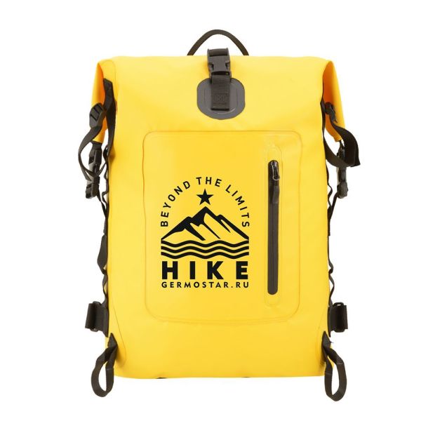 Герморюкзак Germostar Hike 40л желтый, Название цвета: Жёлтый, Объем, л: 40, Варианты:  , Страна-производитель: РОССИЯ