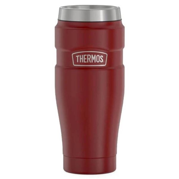 Кружка-термос из нерж. стали тм THERMOS SK1005 MRR 0.47L, Название цвета: Бордовый, Товаров в упаковке, шт: 1, Объем, л: 0.47, Варианты: MRR 0.47L, Страна-производитель: КИТАЙ