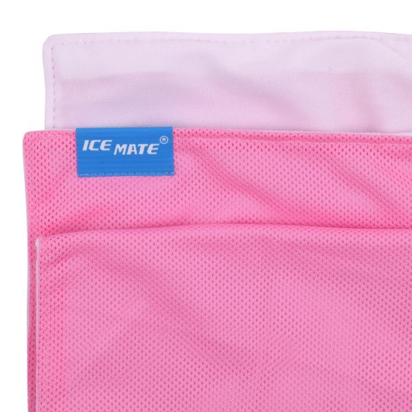 N-Rit охлаждающее полотенце IceMate Cool Towel Double 20*100 белый-розовый, Название цвета: Бело-розовый, Товаров в упаковке, шт: 1, Размер: 20*100, Варианты:  , Страна-производитель: ЮЖНАЯ КОРЕЯ, изображение 2