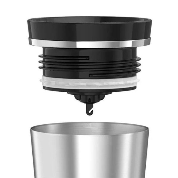 Термокружка-термос из нерж. стали тм THERMOS NS105BK 0.47L, изображение 5