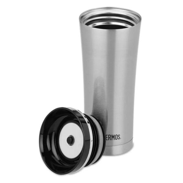 Термокружка-термос из нерж. стали тм THERMOS NS105BK 0.47L, изображение 3