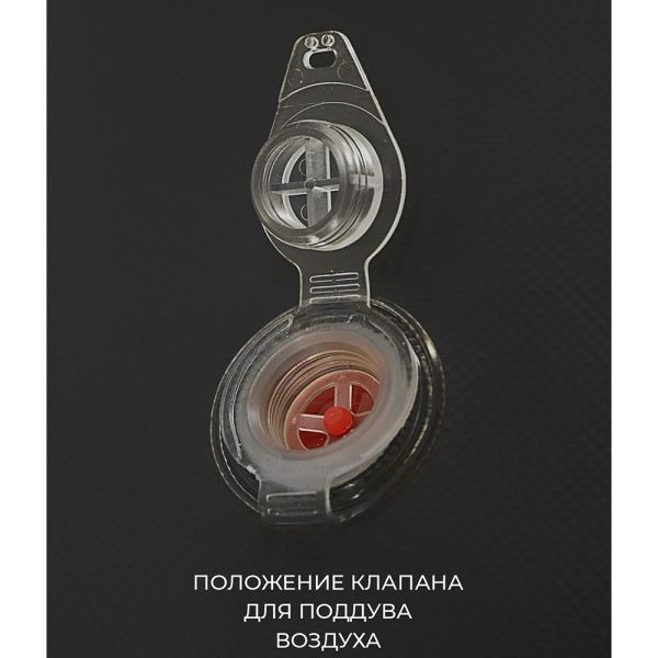Гермомешок Germostar PRO ПВХ литой 650гр 90л черный, Название цвета: черный, Объем, л: 90, Варианты:  , изображение 3
