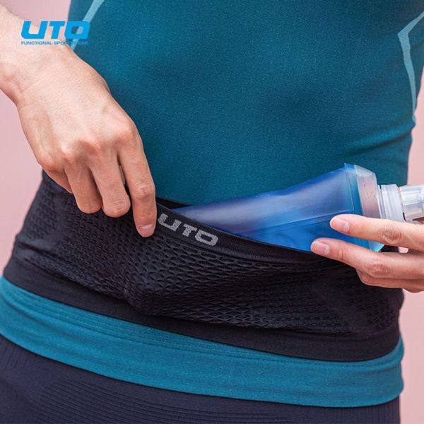 Пояс беговой UTO Multifunctional Running Waist Bag 925101 Черный (Black) L, Название цвета: черный, Размер: L, Варианты:  , Страна-производитель: ЮЖНАЯ КОРЕЯ, изображение 5