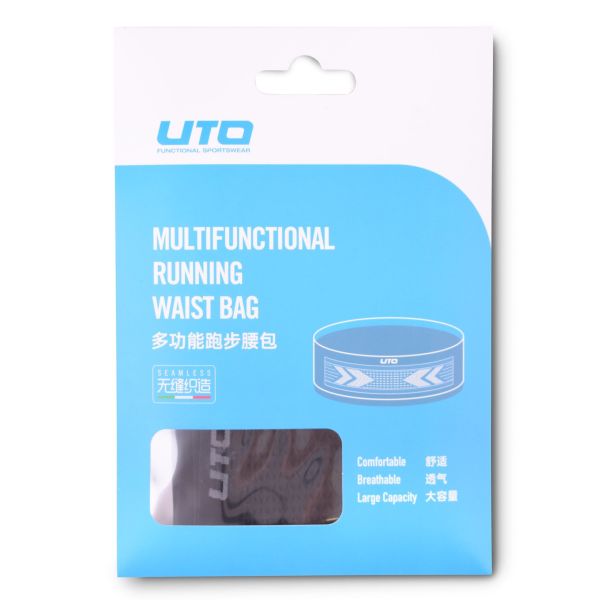 Пояс беговой UTO Multifunctional Running Waist Bag 925101 Фиолетовый (Blue) XL, Название цвета: Сине-фиолетовый, Размер: XL, Варианты:  , Страна-производитель: ЮЖНАЯ КОРЕЯ, изображение 8