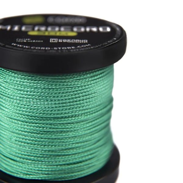 Микрокорд CORD катушка 30м, нейлон (emerald green), Название цвета: Зеленый, Товаров в упаковке, шт: 1, Варианты:  , Страна-производитель: РОССИЯ, изображение 2