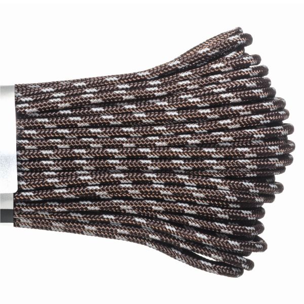 Паракорд 275 (мини) CORD nylon 10м RUS световозвращающий (brown), Название цвета: Коричневый, Товаров в упаковке, шт: 1, Варианты:  , Страна-производитель: РОССИЯ, изображение 2