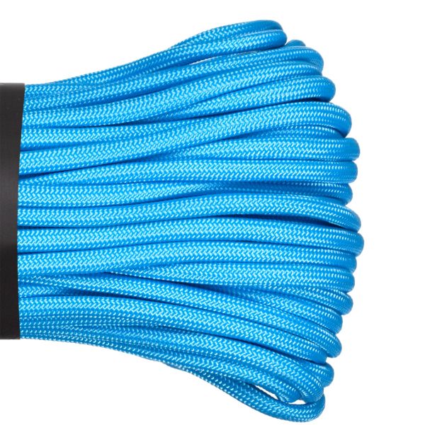 Паракорд 275 (мини) CORD nylon 10м RUS (carolina blue), Название цвета: Голубой, Товаров в упаковке, шт: 1, Варианты:  , Страна-производитель: РОССИЯ