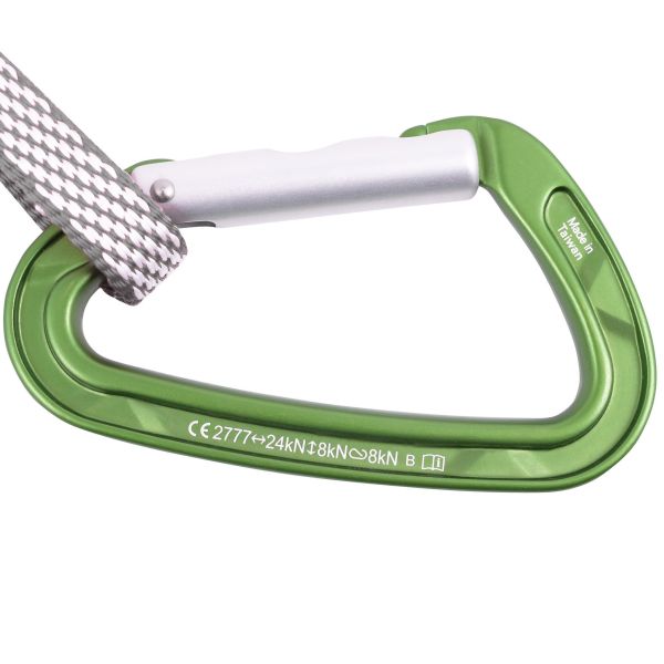TRANGO оттяжка с карабинами Beam ST QuickDraw Set 12см, Размер: 12 см, изображение 4