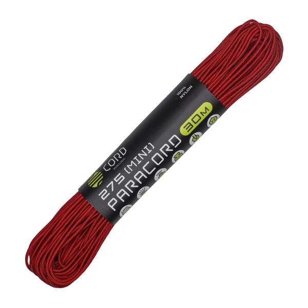 Паракорд 275 CORD 30м (red)