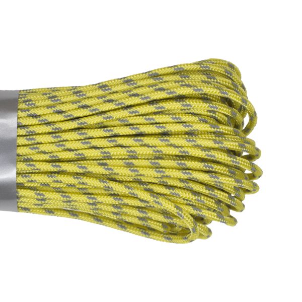 Паракорд 275 (мини) CORD nylon 30м RUS световозвращающий (neon yellow)