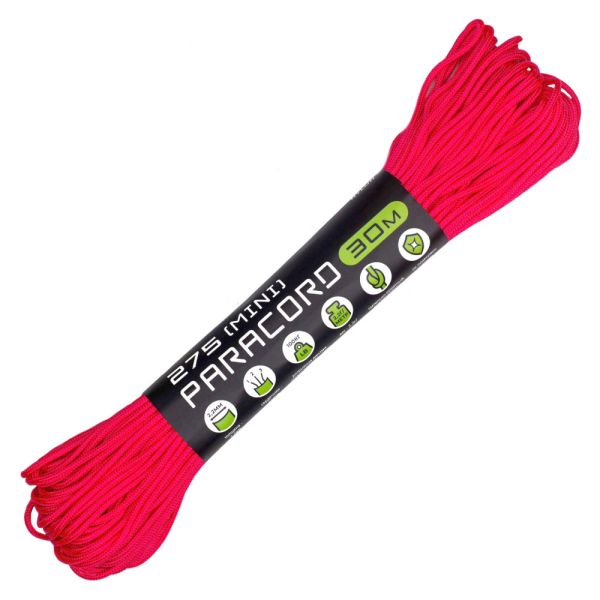 Паракорд 275 CORD 30м (neon pink), Название цвета: Розовый, Товаров в упаковке, шт: 1, Варианты:  , Страна-производитель: РОССИЯ