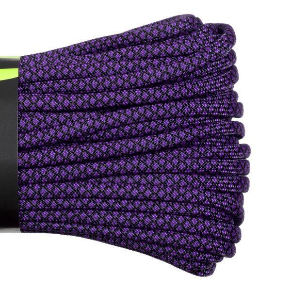 Паракорд 550 CORD nylon 10м RUS (purple snake), Название цвета: Черно-фиолетовый, Товаров в упаковке, шт: 1, Варианты:  , Страна-производитель: РОССИЯ, изображение 2