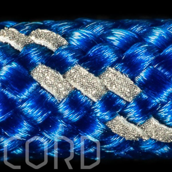 Паракорд 550 CORD nylon 10м RUS световозвращающий (ultramarine blue), Название цвета: Голубой, Товаров в упаковке, шт: 1, Варианты:  , Страна-производитель: РОССИЯ, изображение 4