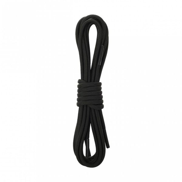 Шнурки из паракорда 120см (Black), Название цвета: черный, Товаров в упаковке, шт: 1, Варианты:  , Страна-производитель: РОССИЯ