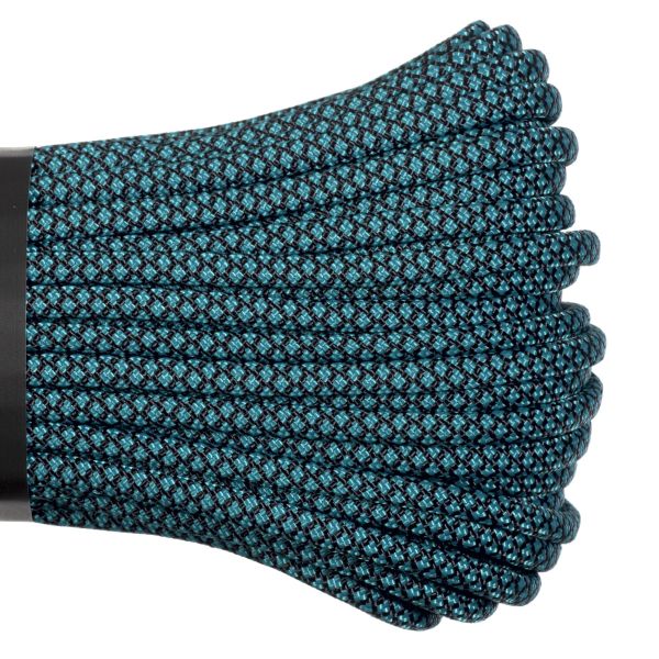Паракорд 550 CORD nylon 30м RUS (aquamarine snake), Название цвета: Синий, Товаров в упаковке, шт: 1, Варианты:  , Страна-производитель: РОССИЯ, изображение 2