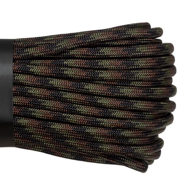 Паракорд 550 CORD nylon 30м RUS (woodland), Название цвета: Черный / Зеленый / Коричневый, Товаров в упаковке, шт: 1, Варианты:  , Страна-производитель: РОССИЯ, изображение 2