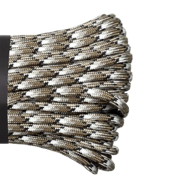 Паракорд 550 CORD nylon 30м RUS (scorpion camo), Название цвета: Чёрно-белый, Товаров в упаковке, шт: 1, Варианты:  , Страна-производитель: РОССИЯ, изображение 2