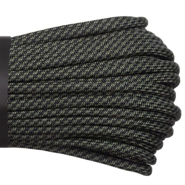 Паракорд 550 CORD nylon 30м RUS (wetland camo), Название цвета: Зелёно-чёрный, Товаров в упаковке, шт: 1, Варианты:  , Страна-производитель: РОССИЯ, изображение 2
