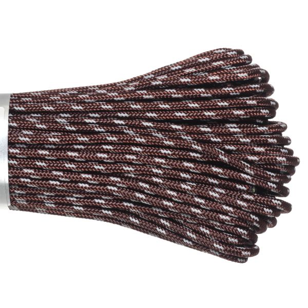 Паракорд 275 (мини) CORD nylon 30м RUS световозвращающий (bordo), Название цвета: Бордовый, Товаров в упаковке, шт: 1, Варианты:  , Страна-производитель: РОССИЯ, изображение 2