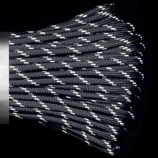 Паракорд 550 CORD nylon 30м RUS световозвращающий (dark navy), Название цвета: Синий, Товаров в упаковке, шт: 1, Варианты:  , Страна-производитель: РОССИЯ, изображение 3