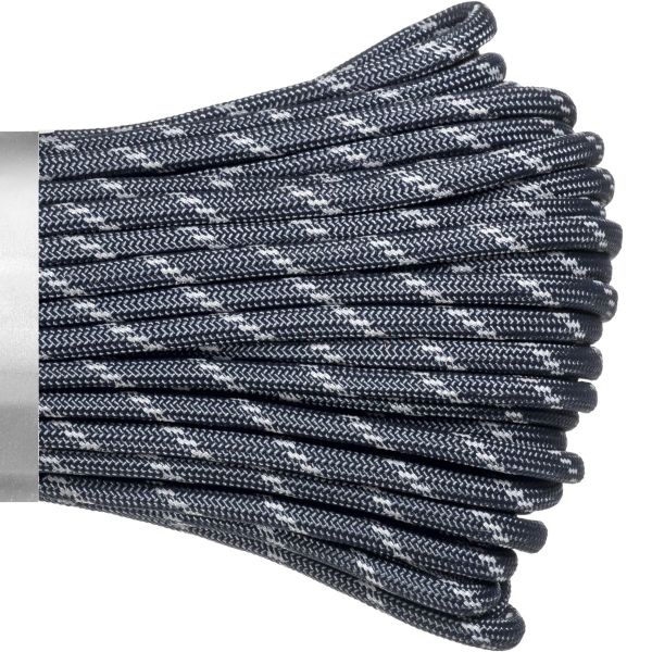 Паракорд 550 CORD nylon 30м RUS световозвращающий (dark navy), Название цвета: Синий, Товаров в упаковке, шт: 1, Варианты:  , Страна-производитель: РОССИЯ, изображение 2
