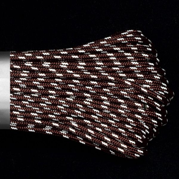 Паракорд 275 (мини) CORD nylon 30м RUS световозвращающий (bordo), Название цвета: Бордовый, Товаров в упаковке, шт: 1, Варианты:  , Страна-производитель: РОССИЯ, изображение 3