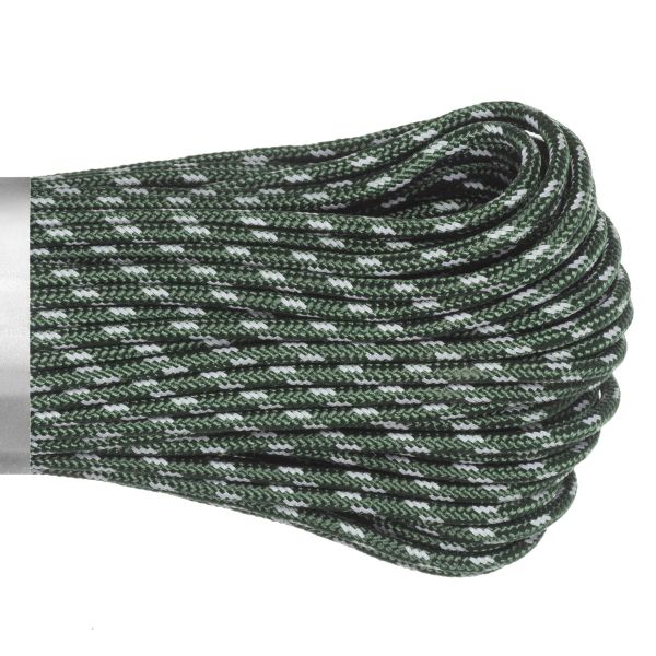 Паракорд 275 (мини) CORD nylon 30м RUS световозвращающий (hunter), Название цвета: Тёмно-зелёный, Товаров в упаковке, шт: 1, Варианты:  , Страна-производитель: РОССИЯ, изображение 2