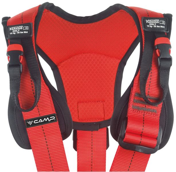 Привязь страховочная для канатного доступа Camp GT XT красный размер L-XXL, Название цвета: Красный, Размер: L-XXL, Страна-производитель: ИТАЛИЯ, изображение 2