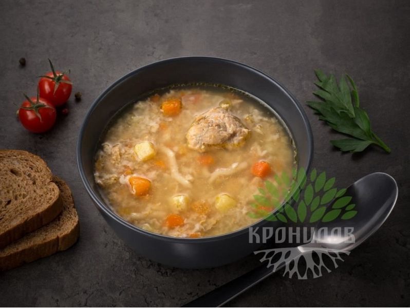 Готовое блюдо "Куриный суп по-домашнему" 300 г. (Кронидов), изображение 2