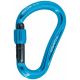 Карабин альпинистский Camp Atom Lock Blue (UNI), алюминиевый , цвет голубой, Название цвета: Голубой