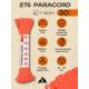 Паракорд 275 T-Gear x CORD nylon 30м (Neon Orange), Название цвета: Оранжевый, Страна-производитель: РОССИЯ
