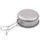 Миска с ручками титановая T-Gear Titanium Bowl 550, Объем, л: 0.55, Варианты:  , Страна-производитель: КИТАЙ, изображение 2