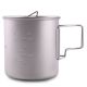Кружкa с крышкой титановая T-Gear Titanium Mug With Lid 700, Объем, л: 0.7, Варианты:  , Страна-производитель: КИТАЙ, изображение 4