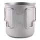 Кружкa с крышкой титановая T-Gear Titanium Mug With Lid 500, Объем, л: 0.5, Варианты:  , Страна-производитель: КИТАЙ, изображение 2