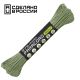 Паракорд 275 (мини) CORD nylon 30м RUS (zombie snake), Название цвета: Зелёно-фиолетовый, Товаров в упаковке, шт: 1, Варианты:  , Страна-производитель: РОССИЯ