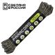 Паракорд 550 CORD nylon 10м RUS (forest camo), Название цвета: Черный / Бежевый / Темно-зеленый, Товаров в упаковке, шт: 1, Варианты:  , Страна-производитель: РОССИЯ