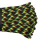 Паракорд 550 CORD nylon 30м RUS (galaxy), Название цвета: Черный / Салатовый / Красный, Товаров в упаковке, шт: 1, Варианты:  , Страна-производитель: РОССИЯ, изображение 2